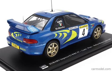 EDICOLA AAWRC044 Scale 1 24 SUBARU IMPREZA STI WRC N 4 WINNER RALLY