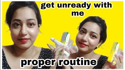 Grwm Get Unready With Me Full Night Time Skin Care Routine With