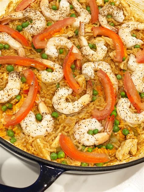 Chicken Shrimp Paella Anamazing Appetite