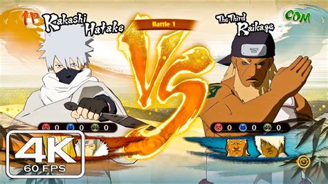 Hokages Vs Raikages Gameplay Naruto Storm 4 Next Generations 4k