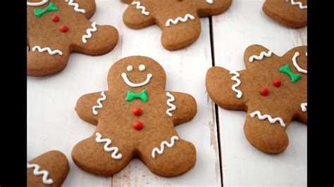 Biscotti Omini Di Pan Di Zenzero Gingerbread Man Cookies YouTube