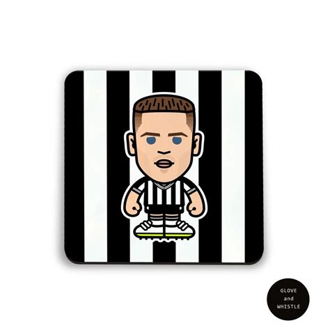 Harvey Barnes Newcastle United Coaster Newcastle United T Idea