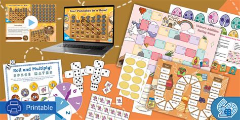 Free Ks1 Maths Games Taster Pack Twinkl Board Games