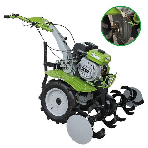Мотофреза с чугунен редуктор Gardenia B4-3M + аксесоари - PRAKTIS