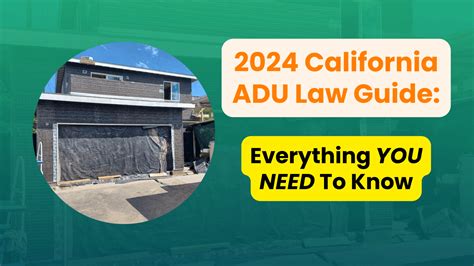 2024 Guide To The California Adu Law Everything You Need To Know