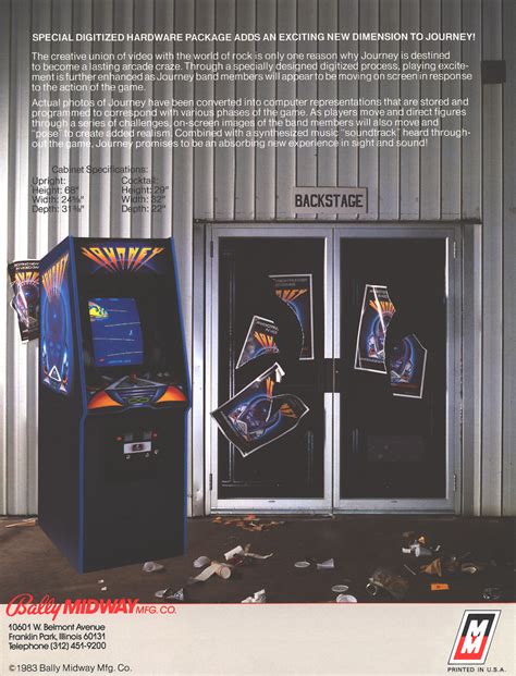 Journey Arcade Game For Sale Vintage Arcade Superstore