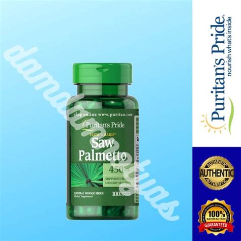 Puritans Pride Saw Palmetto Mg Capsules Support Urinary And