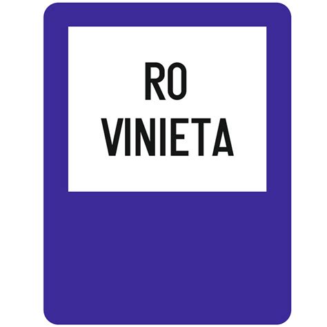 Rovinietă - Semnalizare rutieră - magazin online