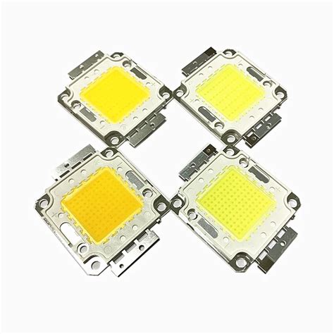 Chip Led Cob De Alta Potencia L Mpara Bead W W W W W