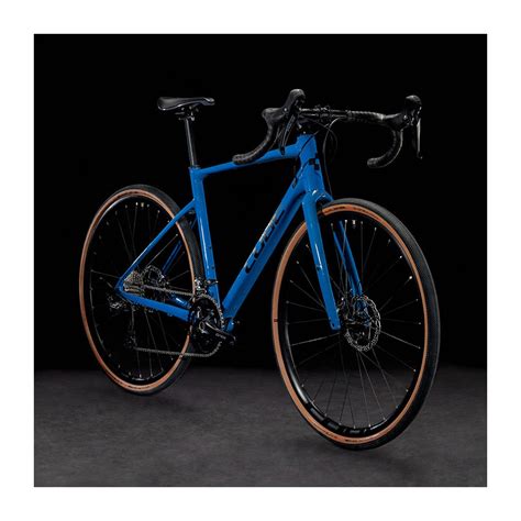 Gravel Bicycle Cube Nuroad Road Blue