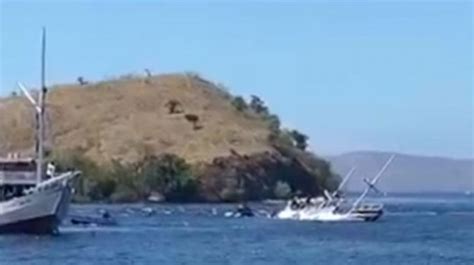 Kapal Wisata Phinisi Tenggelam Di Sekitar Pulau Komodo Penumpang Wn