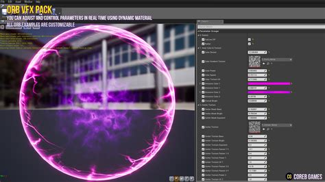 Orb Vfx Pack In Visual Effects Ue Marketplace