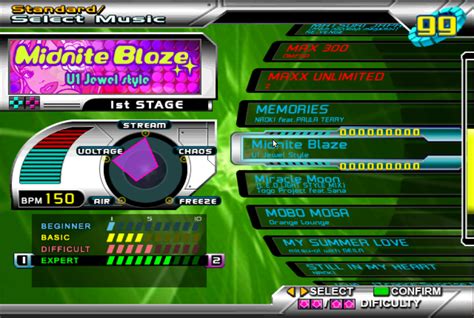 DDR SuperNOVA 2 AC Midnight Blaze Arcade Locations Picture Gallery