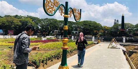 Revitalisasi Alun Alun Tugu Kota Malang Selesai Kilasjatim