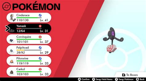 Pokemon Sword And Shield How To Evolve Yamask Into Runerigus Rare