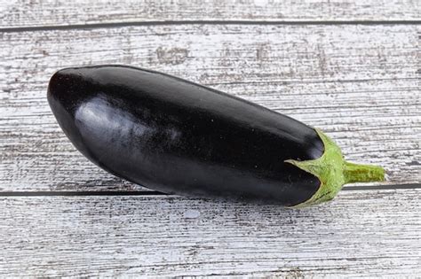 Premium Photo Raw Ripe Eggplant For Cooking