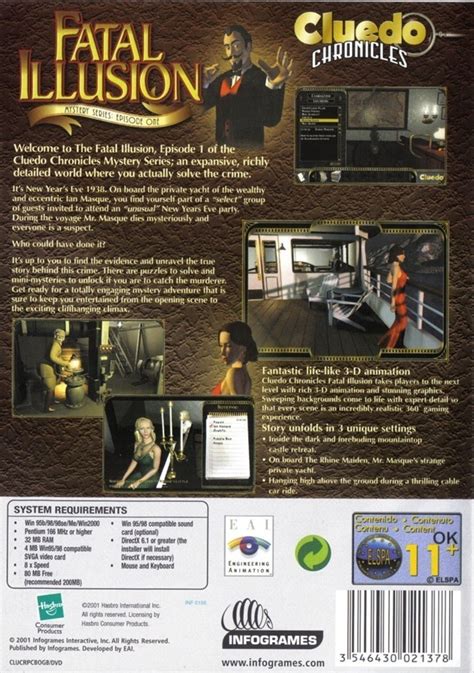 Clue Chronicles Fatal Illusion Box Shot For Pc Gamefaqs