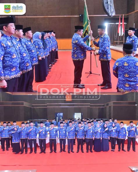 Dewan Pengurus Korpri Kabupaten Bekasi Periode Resmi Dikukuhkan