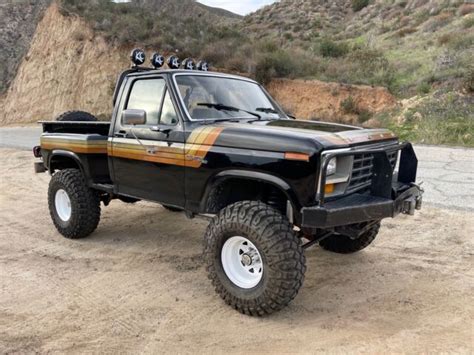 1981 Ford F 150 Pickup Black 4wd Automatic F 150 Custom For Sale