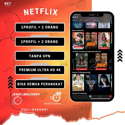 Jual NETFLIX HARIAN UHD 4K 100 FULL GARANSI ULTRA HD Shopee Indonesia