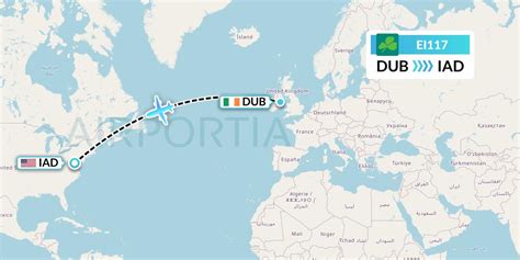 EI117 Flight Status Aer Lingus Dublin To Washington EIN117