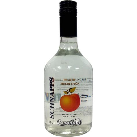 Schnapps Peach Alcohol Free Liquor | LICOREA