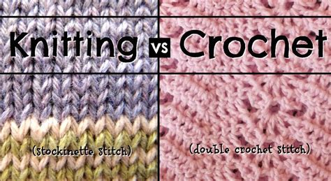 Pros and Cons of Knitting vs. Crochet - HubPages