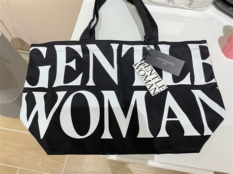 我要賣 Gentlewoman 托特包 帆布包 二手交易板 Dcard