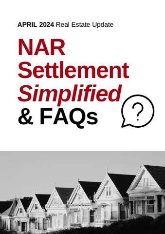 NAR Settlement Simplified FAQs