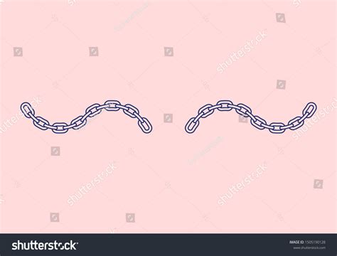 Chain Russian Prison Tattoo Russia Sign Stock Vector (Royalty Free ...