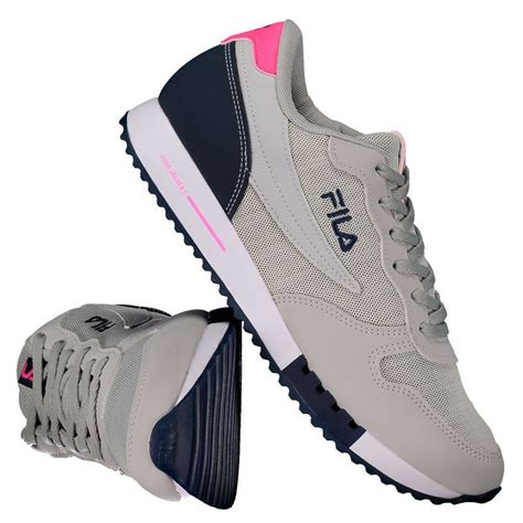 Tenis Fila Jogger Feminino - Tênis Fila Euro Jogger Sport Feminino Cinza - FutFanatics
