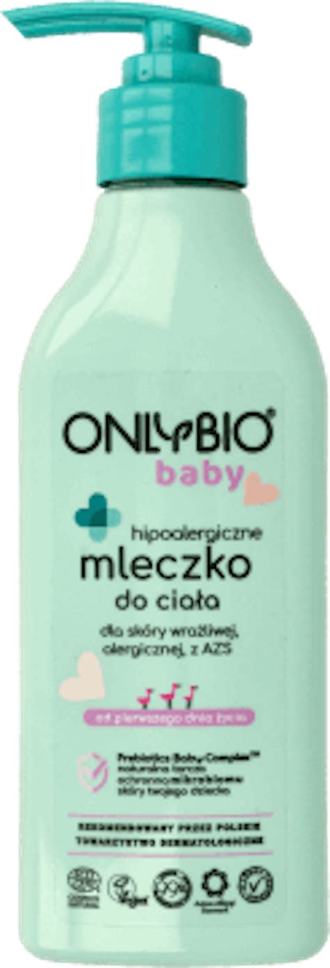 OnlyBio Baby Hipoalergiczne mleczko do ciała dla skóry wrażliwej