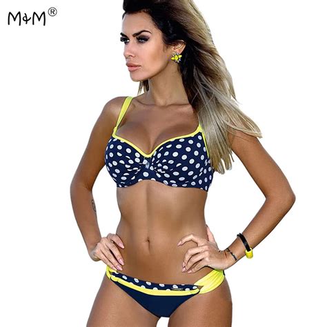 M M nuevo diseño Bikini 2017 Sexy traje De baño mujer traje De baño