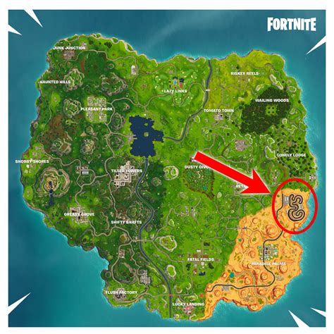 Fortnite Tracker Map