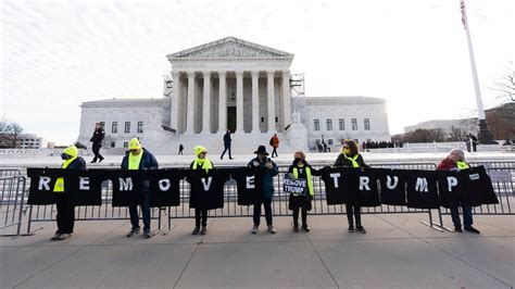 Supreme Court Hears Trumps Appeal Of Colorado Ballot Ban Nbc4 Washington