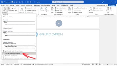 Cómo Insertar Una Tabla De Contenido En Word Blog Emagister
