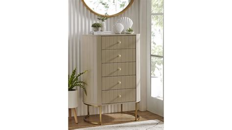 Akyra Drawer Lingerie Chest Nude Harvey Norman