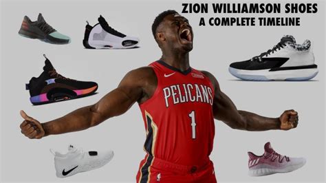 Zion Williamson Shoes: A Complete Timeline - WearTesters