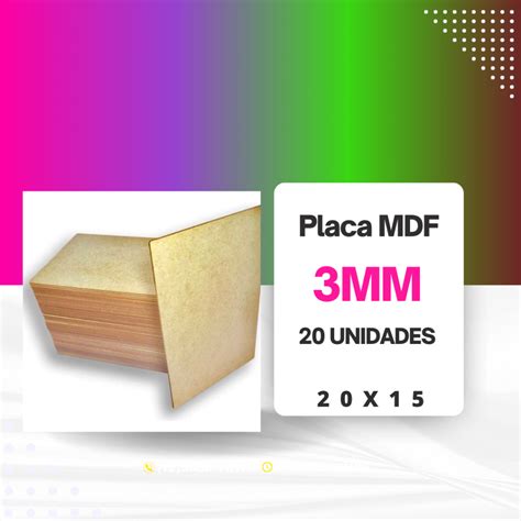 Placas Quadro Chapa Mdf Cru Mm X Shopee Brasil