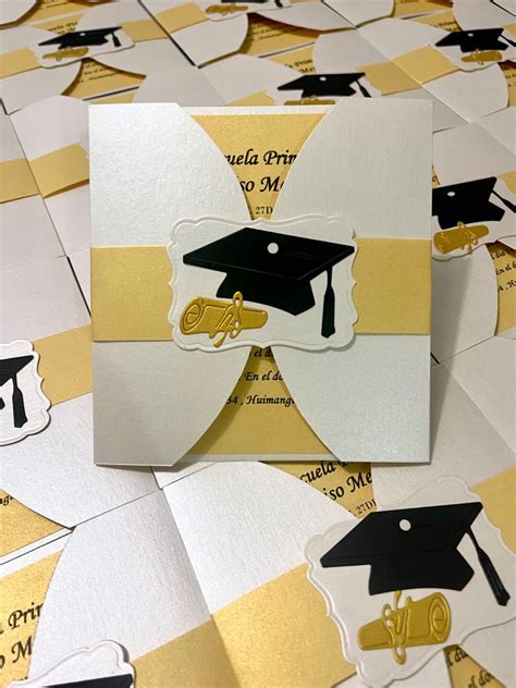 Invitaciones De Graduaci N Luzescudero En Tarjetas De