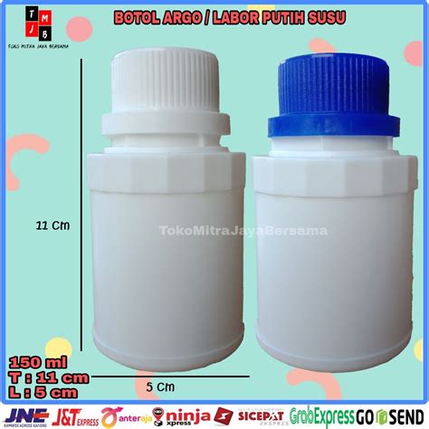 Jual Botol Hdpe Ml Putih Susu Botol Labor Ml Botol Agro