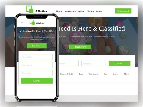 Adsiter — Classified Ads Html Template By Html Design — Free Html