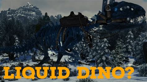 Tutorial How To Tame The Liquified Indominus Rex Ark Survival