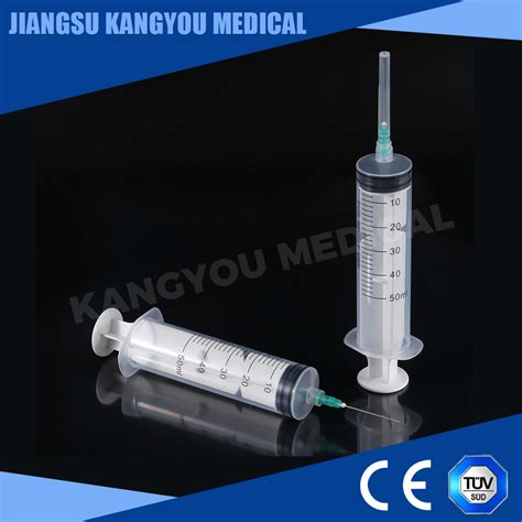 Medical Grade Fixed Needle Kangyou Sterile Hypodermic Disposable