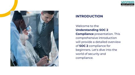 Ppt Soc Compliance A Comprehensive Introduction For Beginners