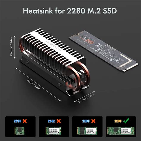 Advanced M Ssd Cooler With Aluminum Copper Heat Philippines Ubuy