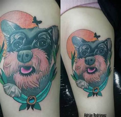 10 Best Schnauzer Tattoo Ideas That Will Inspire You Pet Reader