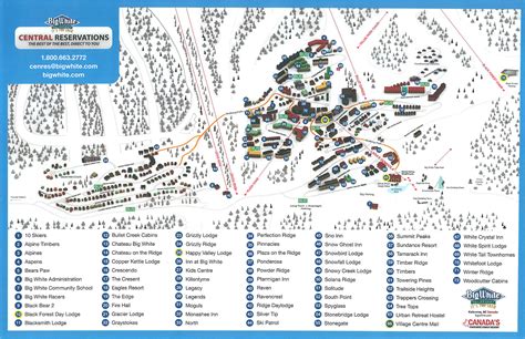 Maps And Brochures Big White Ski Resort