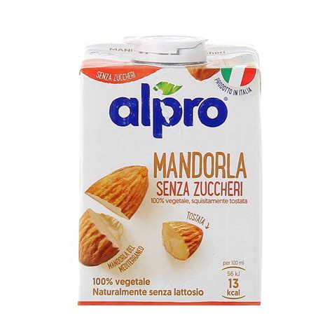 MANDORLA SENZA ZUCCHERI ALPRO 500 Ml In Dettaglio Cts Spesa Online