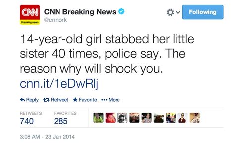 CNN Breaking News Tweets Upworthy Style for Murder Story | The Mary Sue